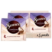 Senseo Pads Cappuccino Choco, 40 Kaffeepads, 5Er Pack, 5 X 8 Getränke, 460 G