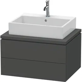 Duravit L-Cube 72x54,7cm, graph ma, f Kons, 2 Schub.