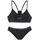 VENICE BEACH Bustier-Bikini Damen Schwarz/Grau 34 Cup C/D