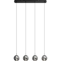 ECO-Light Pendelleuchte »Altaïr«, Leuchtmittel LED-Modul LED fest integriert, silberfarben