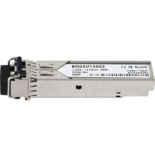 BlueOptics BO05U13602D-BO Netzwerk-Transceiver-Modul Faseroptik 1000 Mbit/s SFP Transceiver, LC-Duplex, 1000BASE-X, Multimode Fiber, 1310nm, 2KM, 0°C/+70°C, DDM