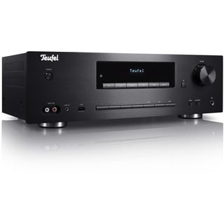 Teufel Kombo 62 CD-Receiver Kraftvoller Stereo-CD-Receiver Verstärker mit Bluetooth DAB+ Schwarz