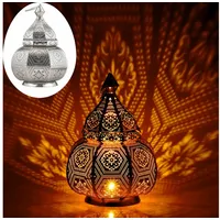 Marrakesch Orient & Mediterran Interior Orientalische Laterne Lampe Nachttischlampe