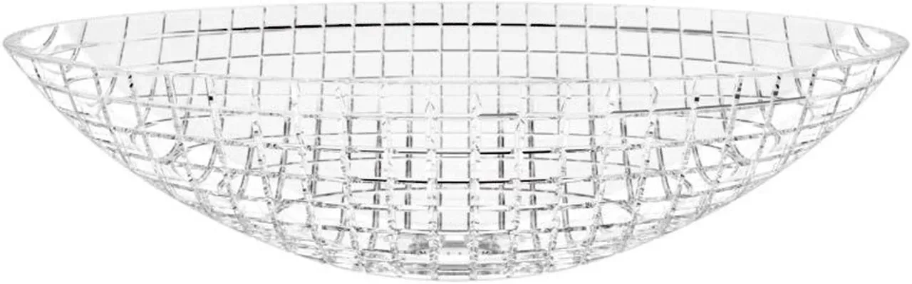 Glassdesign LUXOR OVAL Aufsatzbecken  LUXOROVT01 - transparent