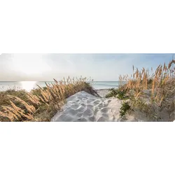 Keilrahmenbild SUNLIGHT BEACH - bunt