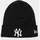 New Era MLB Essential Cuff Beanie schwarz/weiß