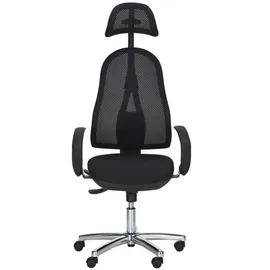 home worx Bürodrehstuhl Schwarz