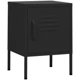 vidaXL Nachtschrank 35 x 35 x 51 cm Schwarz