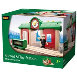 BRIO Record & Play station, Model Railways Parts & Accessories, 0,3 Jahr(e), AA,