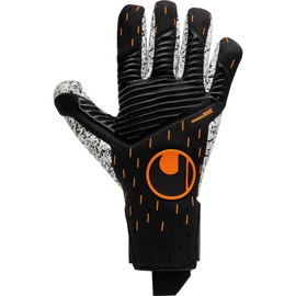 Uhlsport Speed Contact TW-Handschuhe Schwarz Weiss orange F01