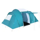 BESTWAY Zelt Weiß, Hellblau, Kunststoff, Glas, 280x200x490 cm, AZO-frei, Freizeit, Campingzubehör, Campingausrüstung