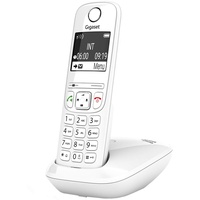 Gigaset AS690 - Schnurloses DECT-Telefon - großes, kontrastreiches Display - brillante Audioqualität - einstellbare Klangprofile, Freisprechfunktion - Anrufschutz, weiß