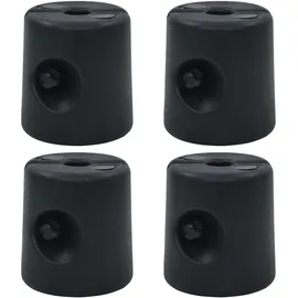 vidaXL Pavillon-Gewichte 4 Stück Schwarz 0,0 x 0,0 m