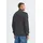 !Solid Troyer SDGoma", Herren, Gr. M, grau (dunkelgrau melange), Obermaterial: 70% Baumwolle CO recyc.. 30% Polyester Pol. recyc.., Pullover Troyer