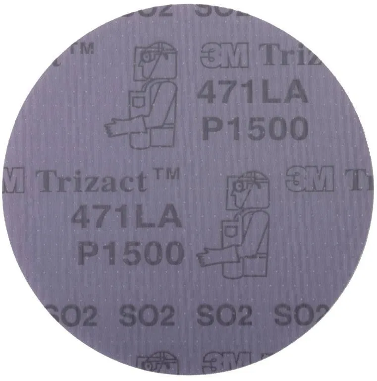 3M Hookit Trizact Schleifscheibe 471LA, 150 mm, entspricht P1500 #05600/02088