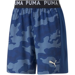 PUMA Train Off Season All-Over-Print Woven 7" Trainingsshorts Herren blazing blue S