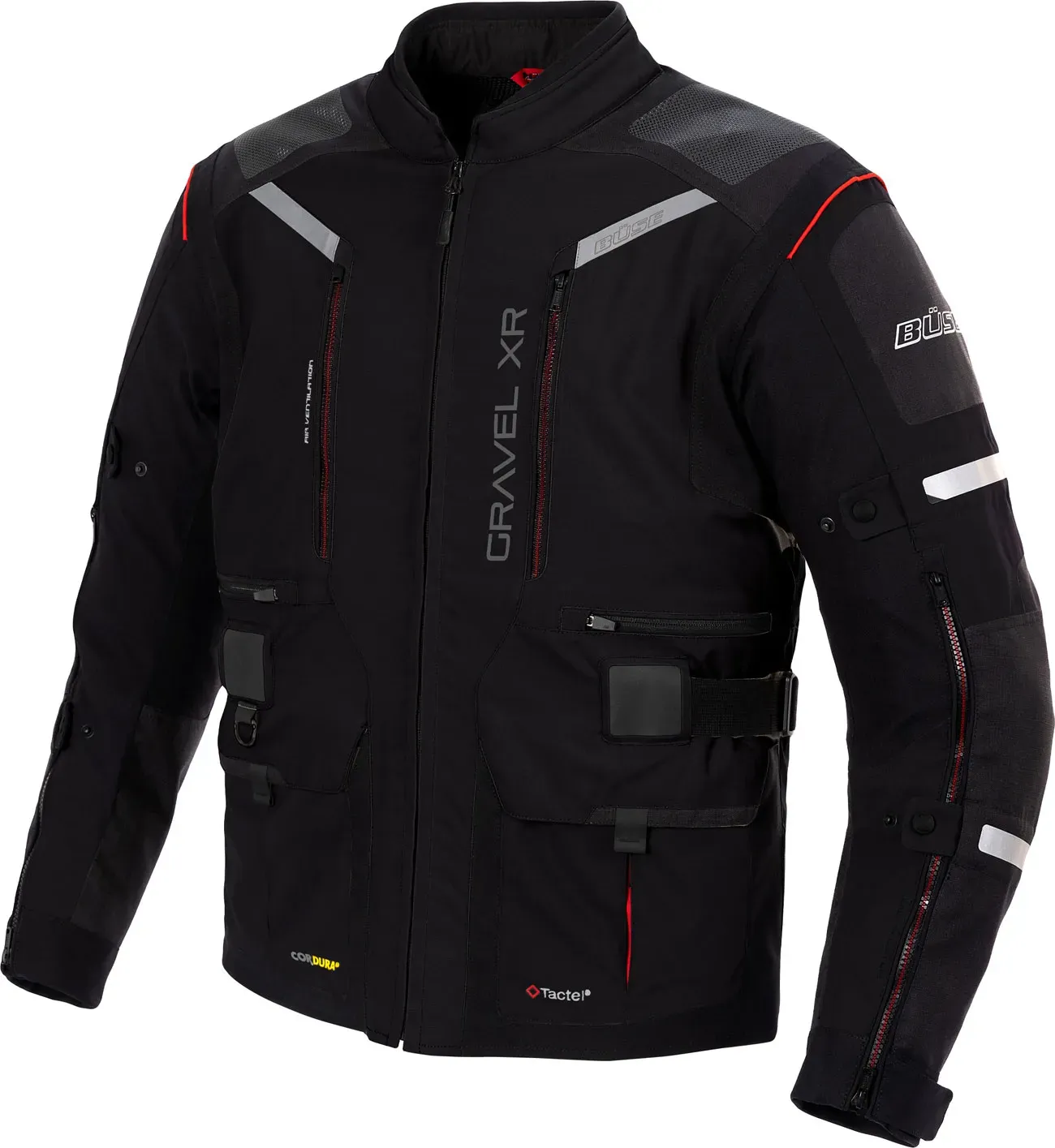 Büse Gravel XR, veste textile imperméable - Noir - 56