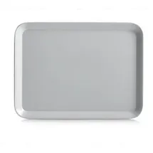 Zeller Tablett grau rechteckig 18,0 x 24,0 cm