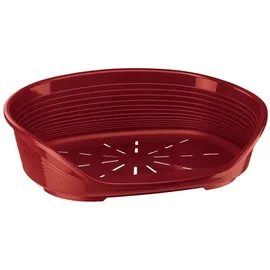 Ferplast Hundekorb Siesta Deluxe 70,5 x 52 cm rot