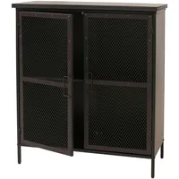 Mendler Apothekerkommode HWC-O79, Schrank Highboard Staufächer, Vintage Shabby-Look 94x80x35cm,