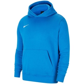 Nike Jungen Flc Park20 Kapuzenpullover, Royal Blue/White, XL EU