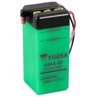 Yuasa 6N4A-4D Batterie ohne Säurepack