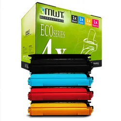 4 Mehrwegtoner kompatible Lasertoner ersetzt Brother TN-135 TN-135BK TN-135C TN-135M TN-135Y Mehrfarbig