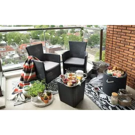 KETER Iowa Set 3-tlg. Grau