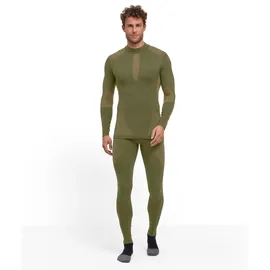 Falke Herren Langarmshirt Warm Herb 7754, XL