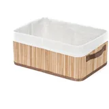Compactor Bambuskorb JOEY Größe M 35 x 25 x 15 cm braun
