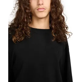 Element Rundhalspullover Schwarz M
