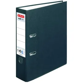Herlitz maX.file nature plus DIN A4 80 mm Schwarz 1 St.