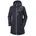 Long Belfast Mantel Unisex Marineblau XL
