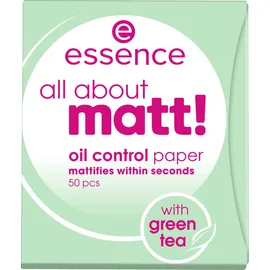 Essence all about matt! oil control paper,