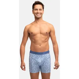 Danish Endurance Boxershorts Sports Trunks blau / rot / schwarz XL 6er Pack