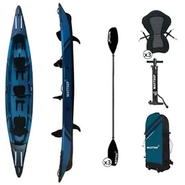 Wattsup Torpedo 3-Sitzer blau