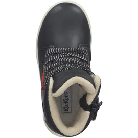 KICKERS Stiefel rot / schwarz 33