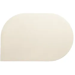 Tisch-Set Edel PU-Leder weiß 45,0x30,0x0,17cm