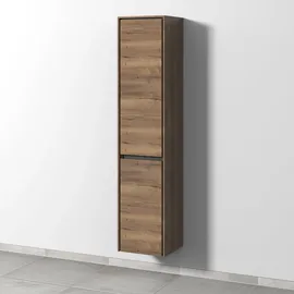 Sanipa Twiga 2-türig Hochschrank 37,5 x 171,3 cm Glas
