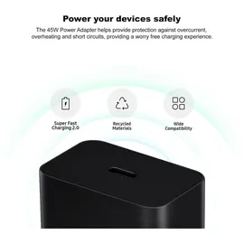 Samsung EP-T4511X TypeC Schnellladegerät 45W Schwarz