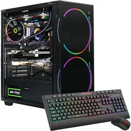 gamemax Black Hole 7964 AMD Ryzen 5 7500F 4,0 GHz 16 GB RAM 1 TB SSD RTX 5060 Windows 11