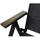 Siena Garden Tesoro Klappsessel 59 x 68 x 110 cm grau