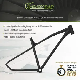 Sachsenrad R6 26 Zoll RH 45 cm schwarz