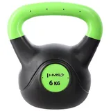HMS Kettlebell Kugelhantel 6 kg grün / schwarz