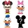 Funko Bitty Pop! Disney Minnie Mouse Daisy Duck Donald 4er Pack - Blindpack