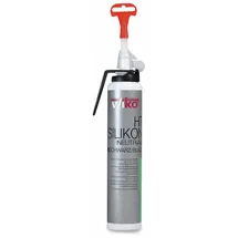 Wiko - Silikon-dichtmasse Black-sil, Automatikkartusche 200 Ml