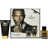 Gisada Ambassador Men Eau de Parfum 50 ml + Shower Gel 100 ml Geschenkset