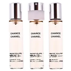 Chanel Chance Eau de Toilette 3 x 20 ml Nachfüllungen