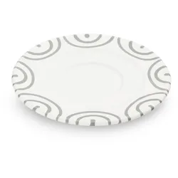 Gmundner Keramik Graugeflammt, Unterteller Kaffee Gourmet (Ø 16cm)