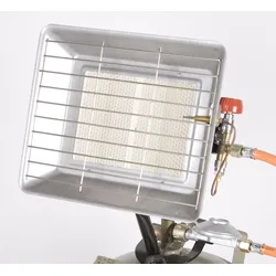HPV Heizstrahler 4,3 kW mit Zündsicherung inkl. Schlauch